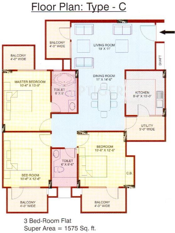 Floor PLan Type C