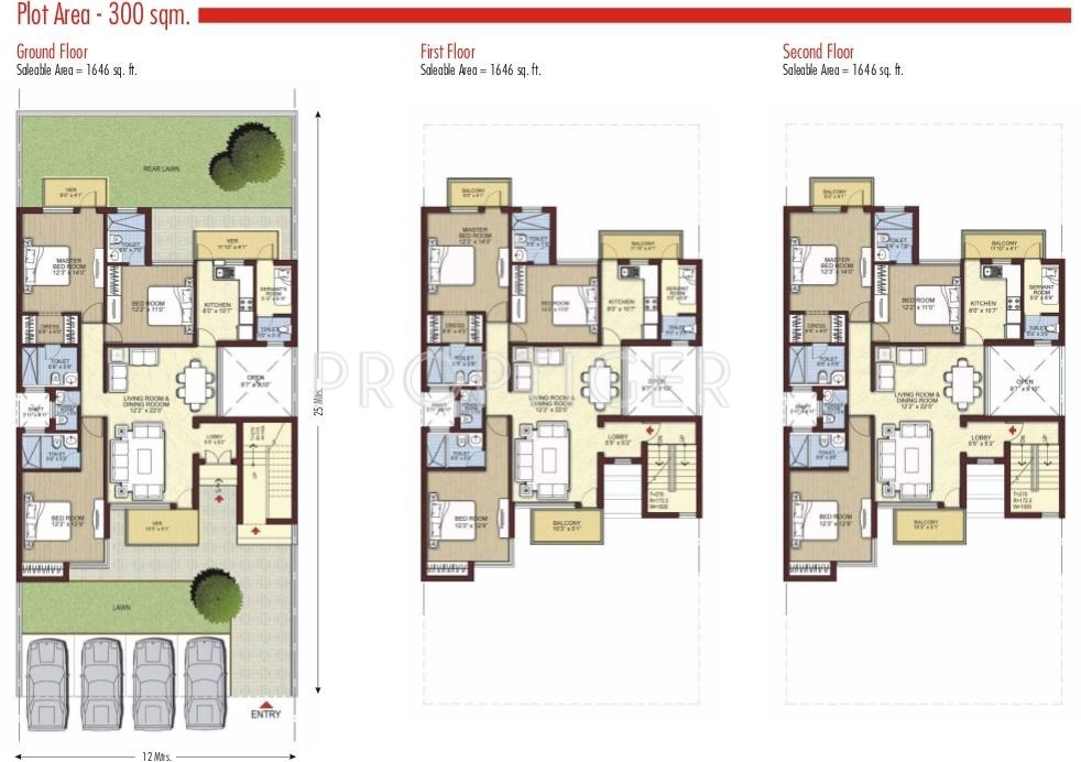 unitech-uni-homes-cluster-plan-247697