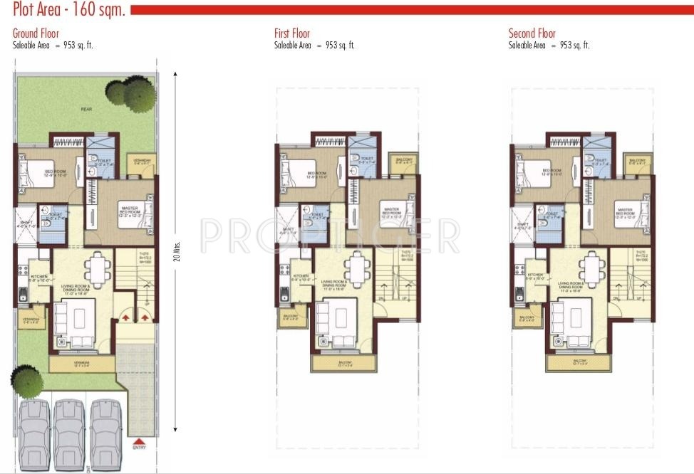 unitech-uni-homes-cluster-plan-247703